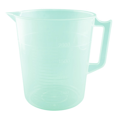 Beaker, with handle, PP, 5000 ml
