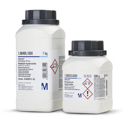 POTASSIUM HYDROXIDE PELLETS FOR ANALYSIS 1 KG