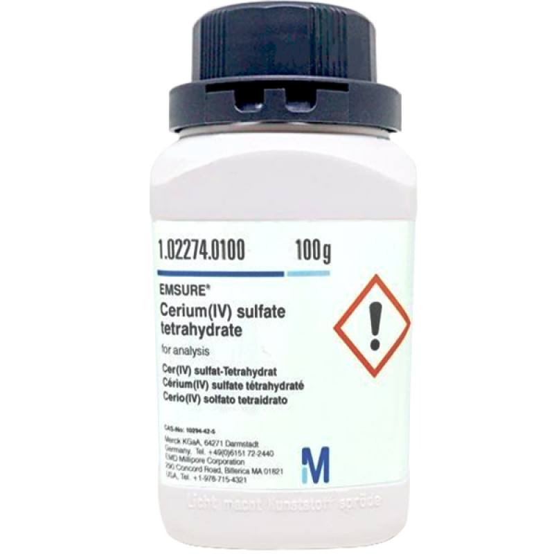 CERIUM(IV) SULFATE TETRAHYDRATE FOR ANAL 100 G