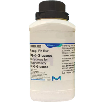 D(+)-GLUCOSE ANHYDROUS FOR BIOCHEMISTRY 250 G