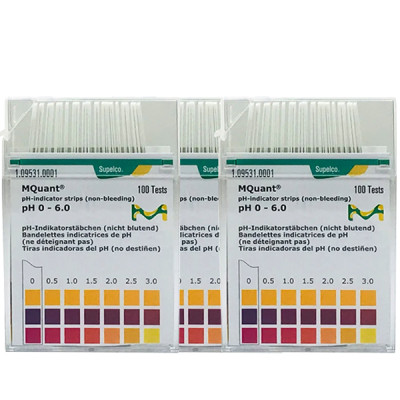 PH-INDICATOR STRIPS NON-BLEEDING