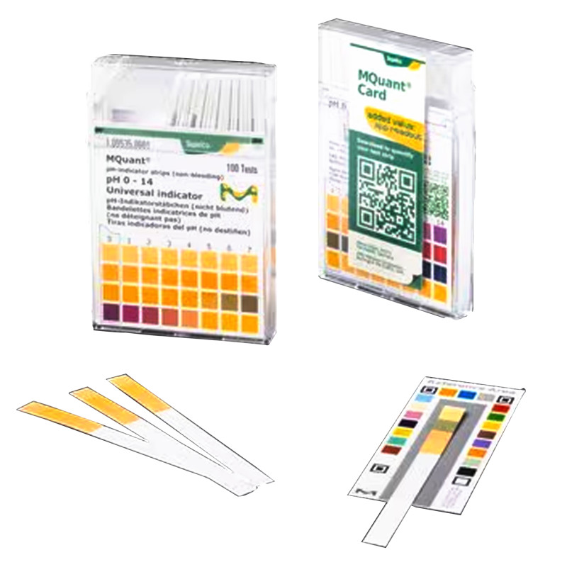 PH-INDICATOR STRIPS NON-BLEEDING UNIVERS 100 STRIPS