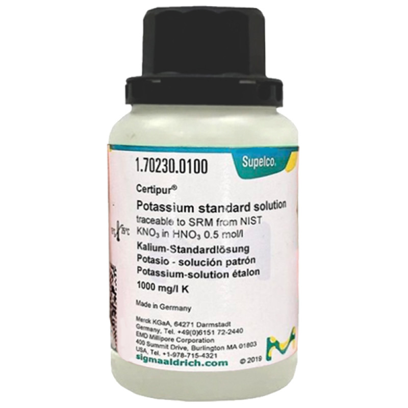 POTASSIUM STANDARD SOLUTION TRACEABLE TO 100 ML