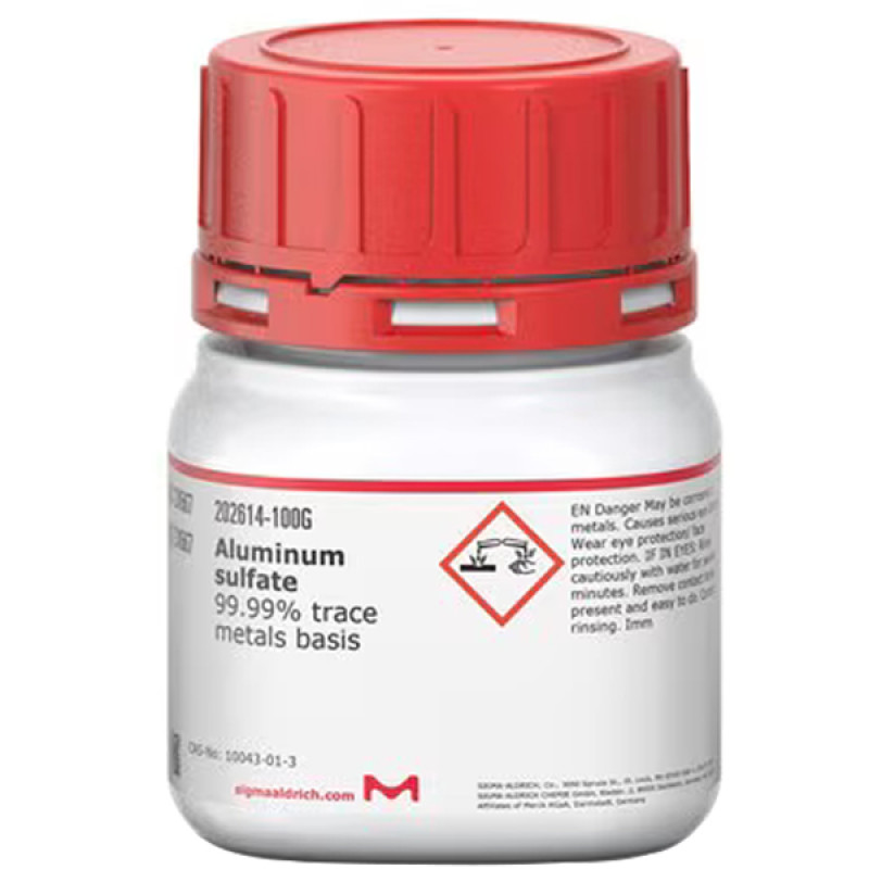 ALUMINUM SULFATE, 99.99% TRACE METALS B& 100 G