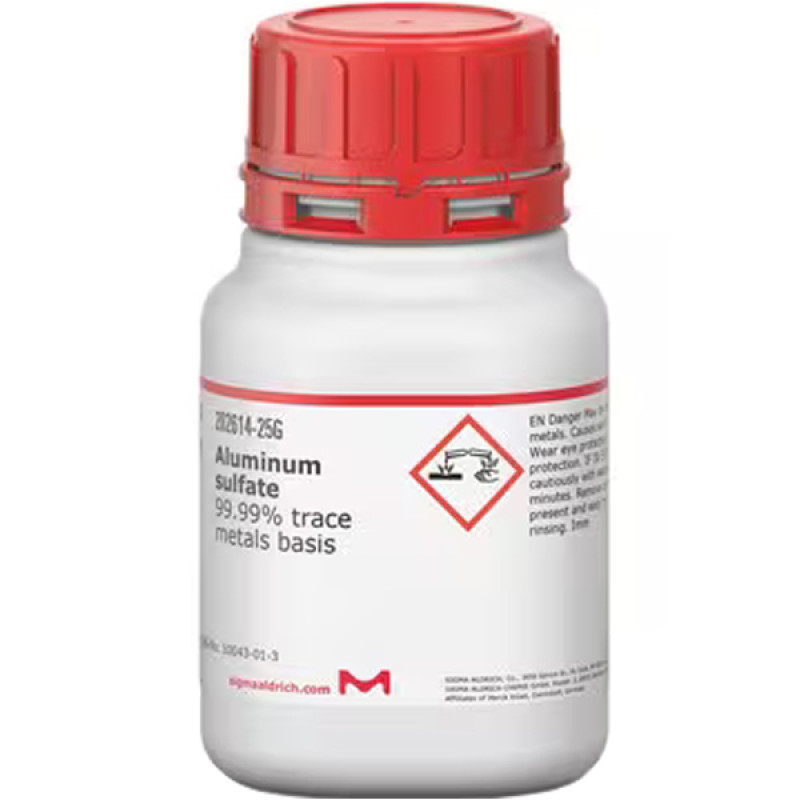 ALUMINUM SULFATE, 99.99% TRACE METALS B& 25 G