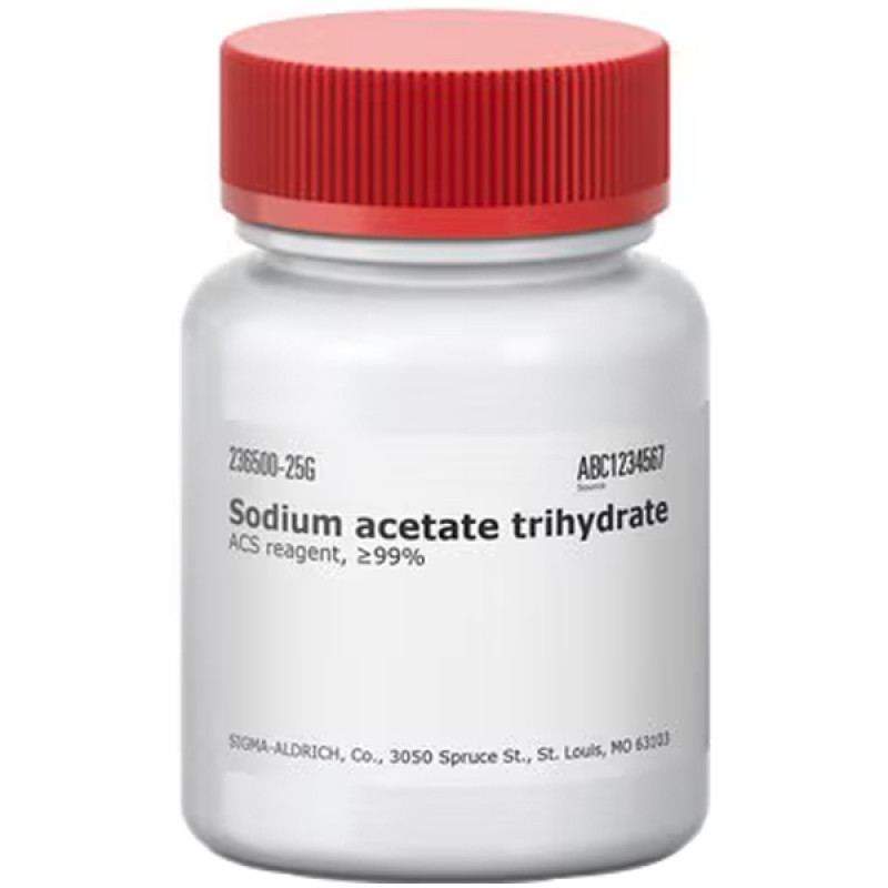 SODIUM ACETATE TRIHYDRATE, 99+%, A.C.S.& 25 G