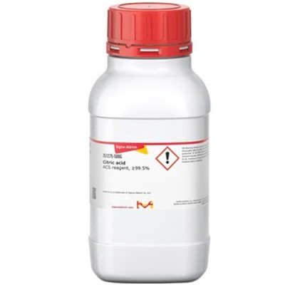 CITRIC ACID, 99.5+%, A.C.S. REAGENT 500 G