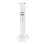 Measuring Cylinder, Class A, Amber Graduation, 10 ml