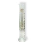 Measuring Cylinder, Class A, Amber Graduation, 500 ml