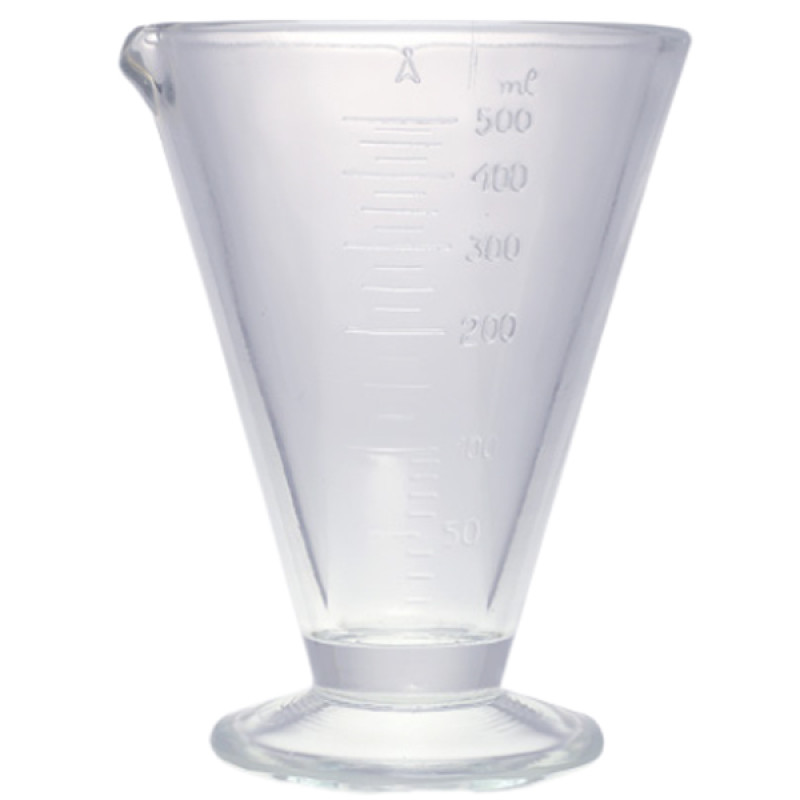 Conical measuring flask, 500 ml