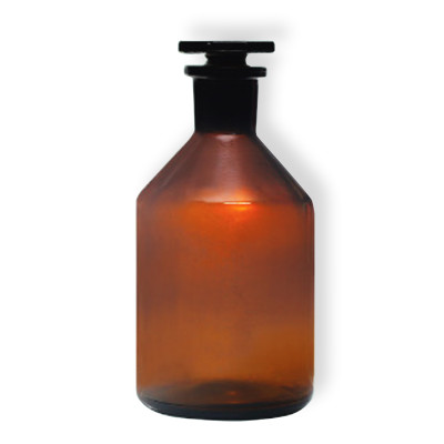 Reagent bottle, Wide Mouth, amber, 100 ml