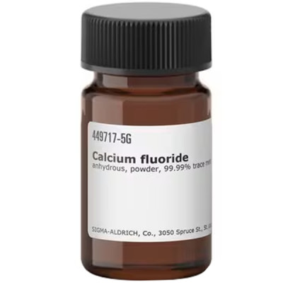 CALCIUM FLUORIDE, ANHYDROUS, POWDER, 5 G