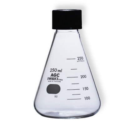 Erlenmeyer Flask, with Screw Cap, 250 ml