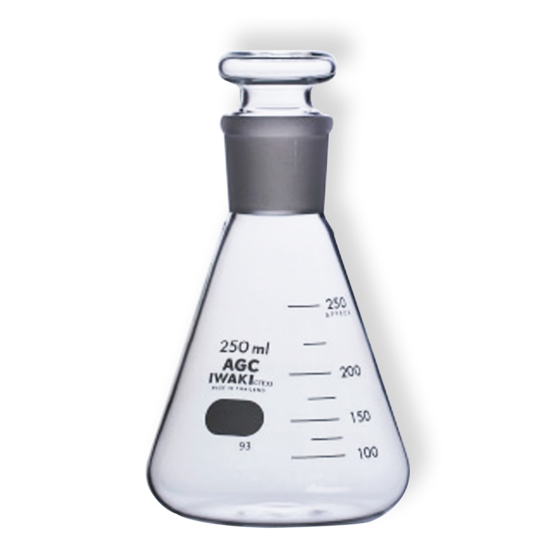 Erlenmeyer Flask, With Glass Stopper, 500 ml, TS 34/35