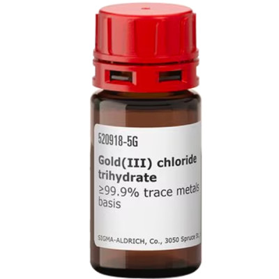 GOLD(III) CHLORIDE TRIHYDRATE, 99.9+% M& 5 G