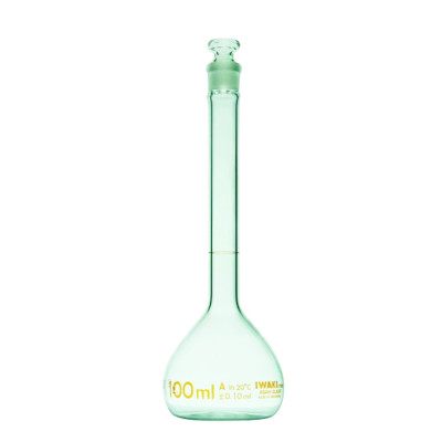Volumetric Flask, With Glass Stopper, Class A, 100 ml
