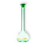 Volumetric Flask, With Plastic Stopper, Wide Neck, Class A, 25 ml