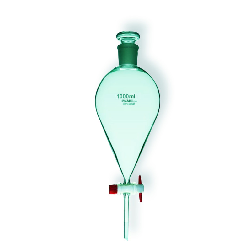 Separating Funnel, With Teflon Stopcock, 1 L