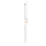 Volumetric Pipette, Class A, Amber Graduation, 2 ml, Color Code, Blow Out