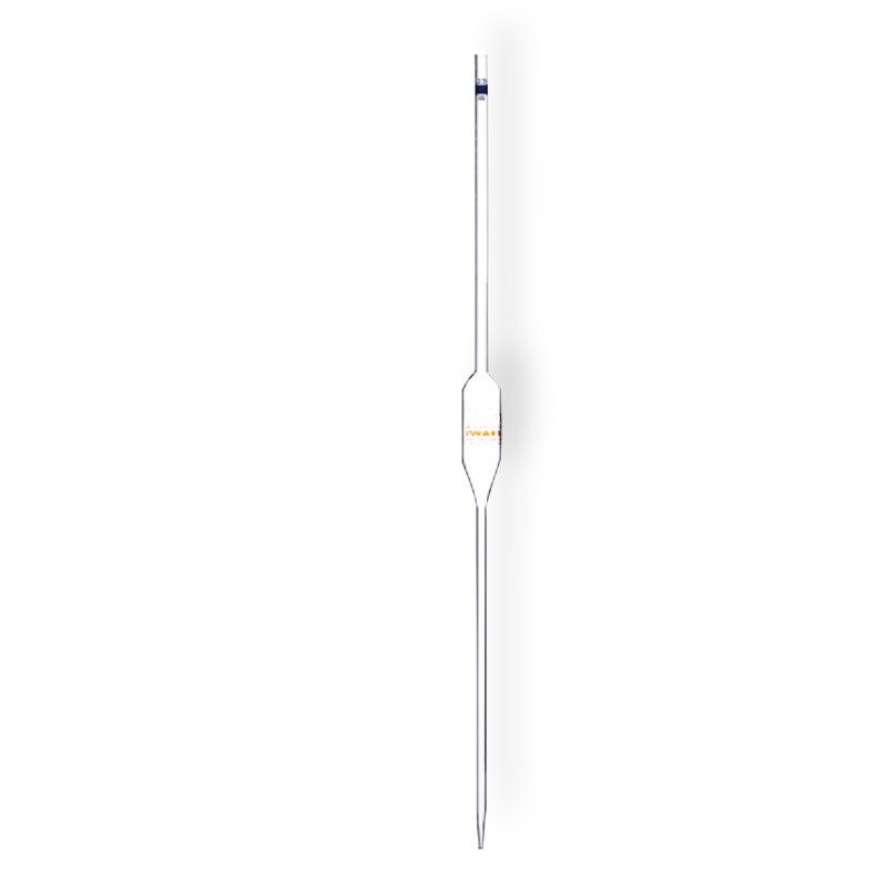 Volumetric Pipette, Class A, Amber Graduation, 30 ml, Color Code, Blow Out