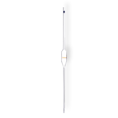 Volumetric Pipette, Class A, Amber Graduation, 6 ml, Color Code, Blow Out
