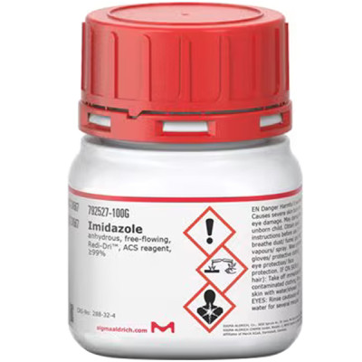 IMIDAZOLE, ANHYDROUS, FREE-FLOWING, RED& 100 G