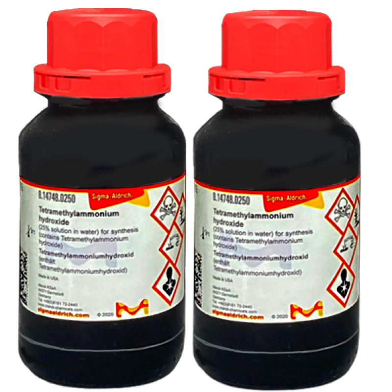 TETRAMETHYLAMMONIUM HYDROXIDE (25% SOLUT 250 ML