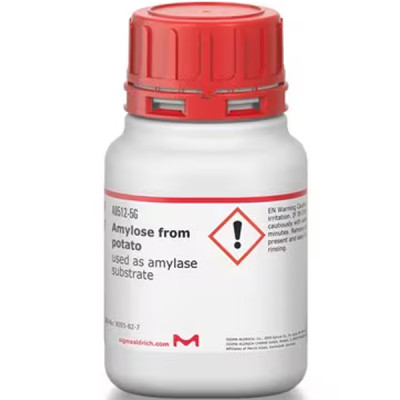 AMYLOSE FROM POTATO, USED AS AMYLASE SU& 5 G