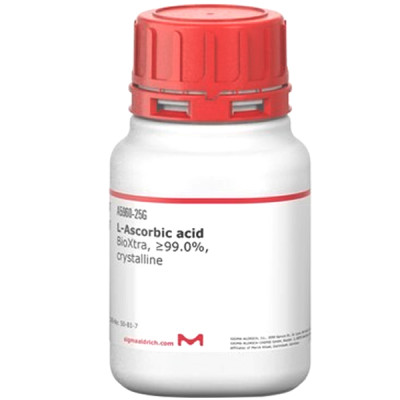 L-ASCORBIC ACID BIOXTRA, CRYSTALLINE 25 G