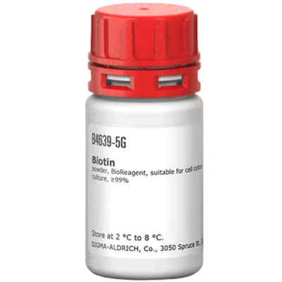 BIOTIN, POWDER, BIOREAGENT, SUITABLE& 5 G