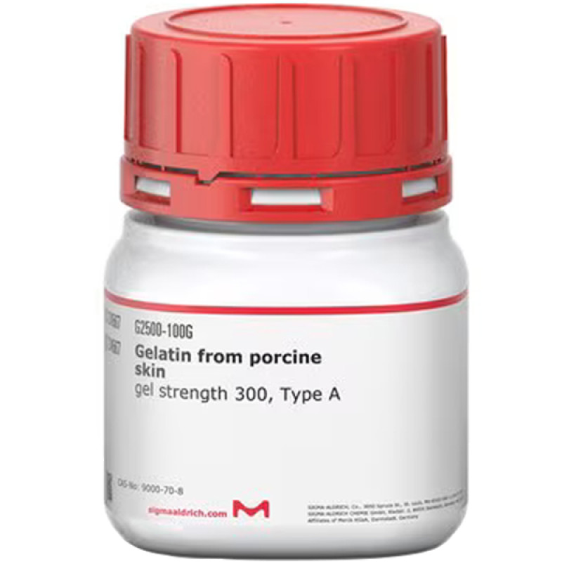 GELATIN FROM PORCINE SKIN, GEL STRENGTH& 100 G