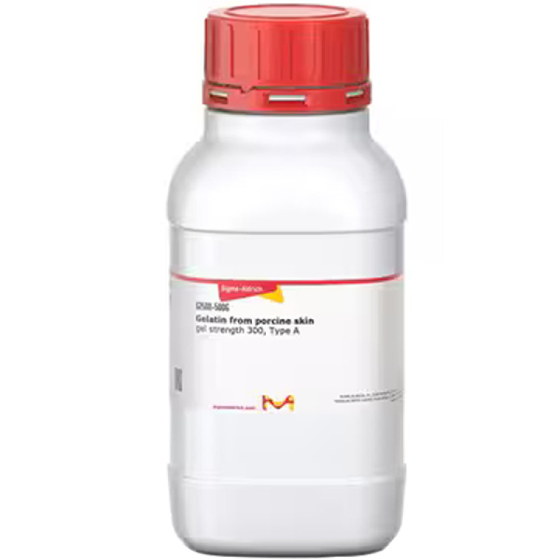 GELATIN FROM PORCINE SKIN, GEL STRENGTH& 500 G