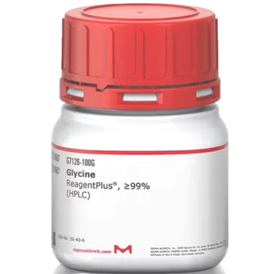 GLYCINE, REAGENTPLUS(TM),  99% (HPLC) 100 G