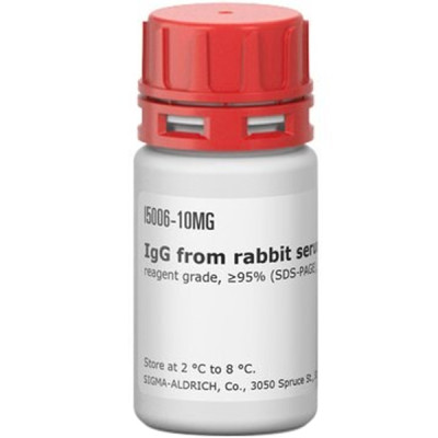 RABBIT IMMUNOGLOBULIN G (IGG), FROM & 10 MG