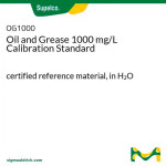 OIL AND GREASE 1000 MG/L CALIBRATION STA 250 ML