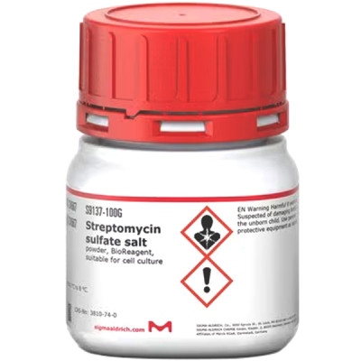 STREPTOMYCIN SULFATE SALT BIOREAGENT, S& 100 G