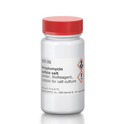 STREPTOMYCIN SULFATE SALT BIOREAGENT, S& 25 G