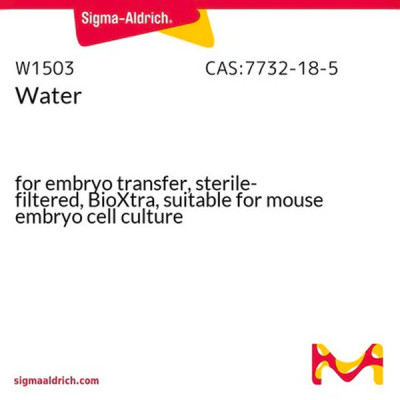 WATER, FOR EMBRYO TRANSFER, EMBRYO 500 ML
