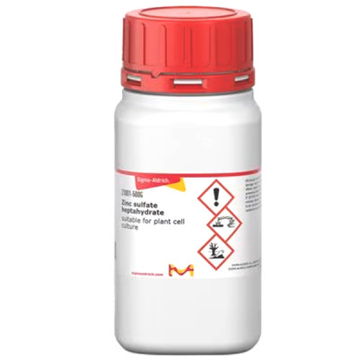 ZINC SULFATE HEPTAHYDRATE PLANT CELL & 500 G