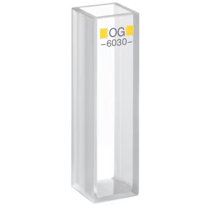 HELLMA CUVETTE, TRANSMISSION CURVE (OG)& 1 EA