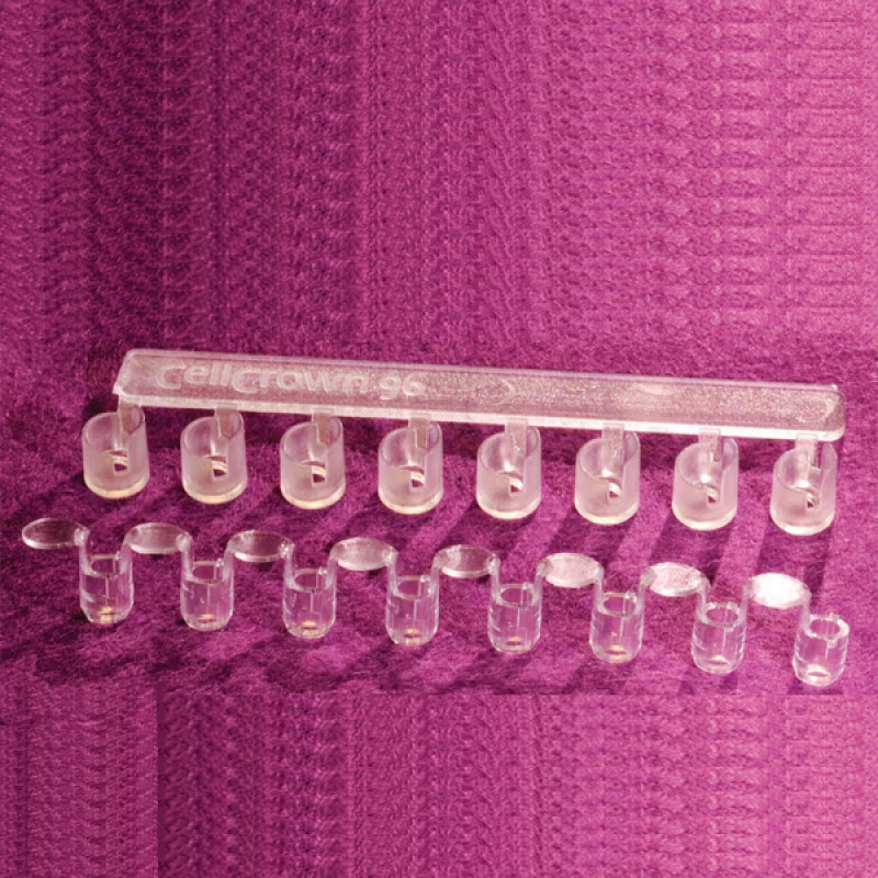 CELLCROWN(TM) 96, STERILE, 8-WELL STRIP 6 EA
